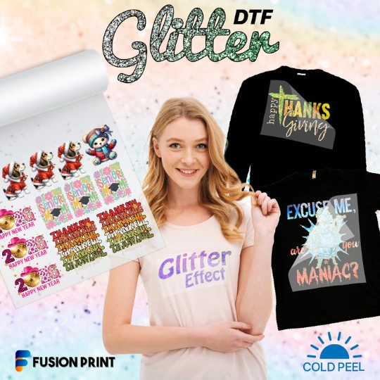 Glitter DTF Film