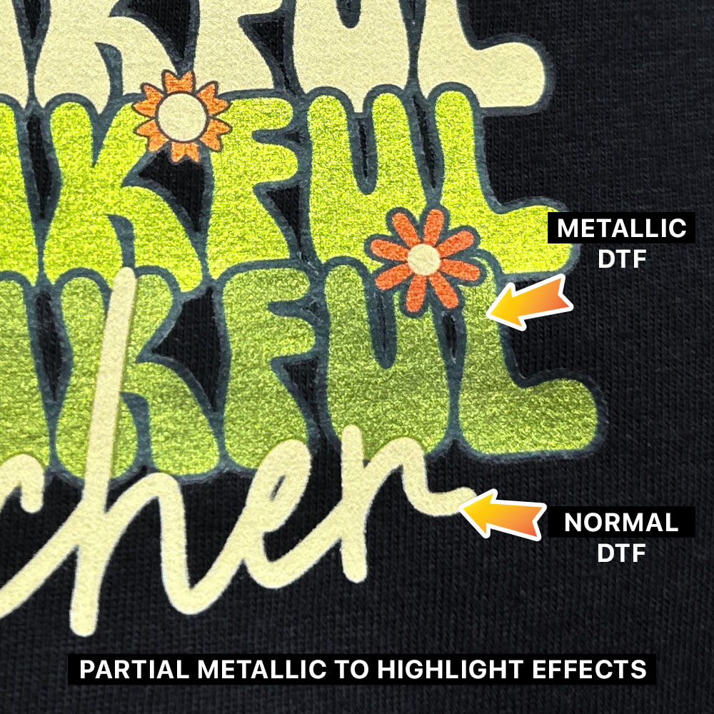 Fusion Print Metallic DTF Film - Image 6