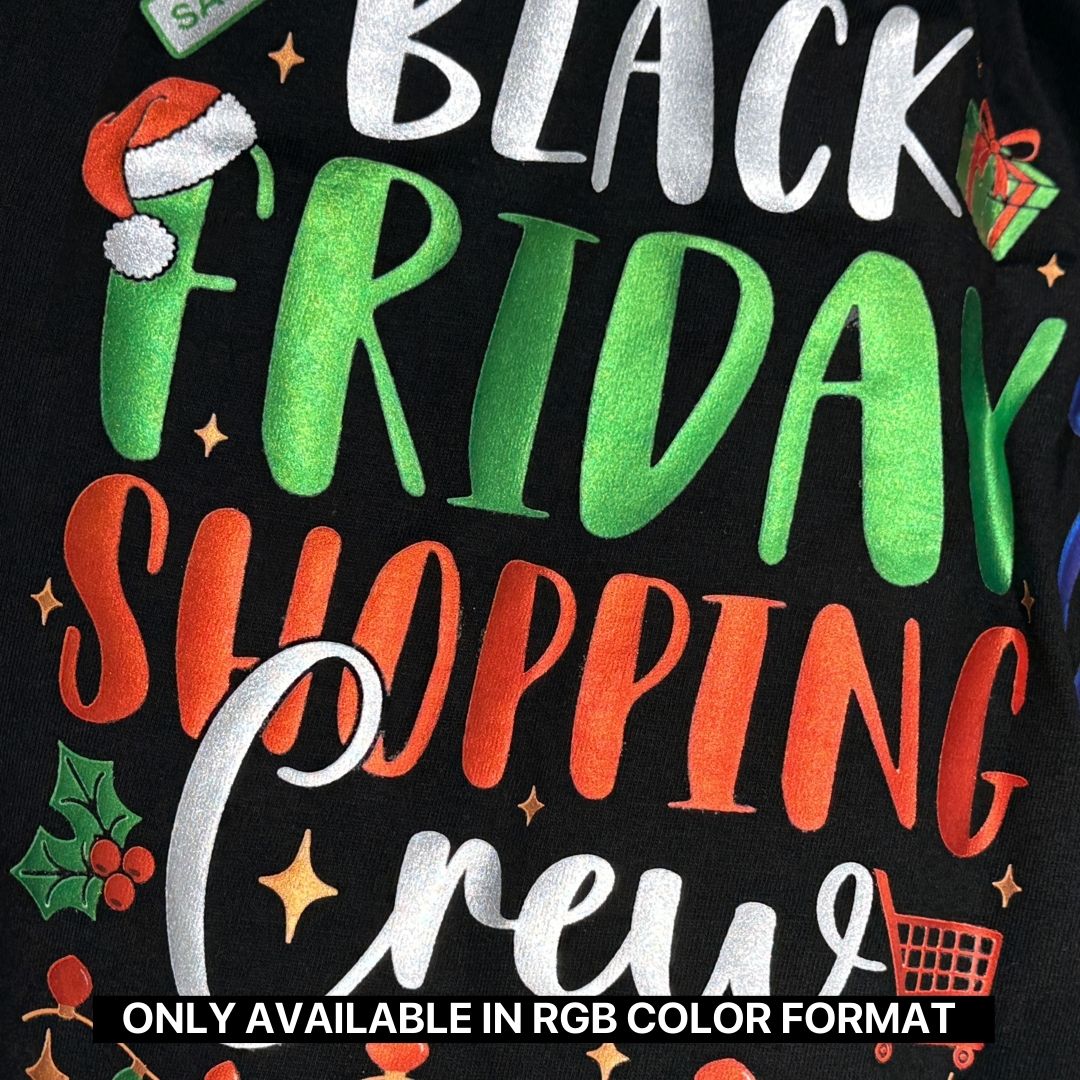 Fusion Print Metallic DTF Film - Image 4