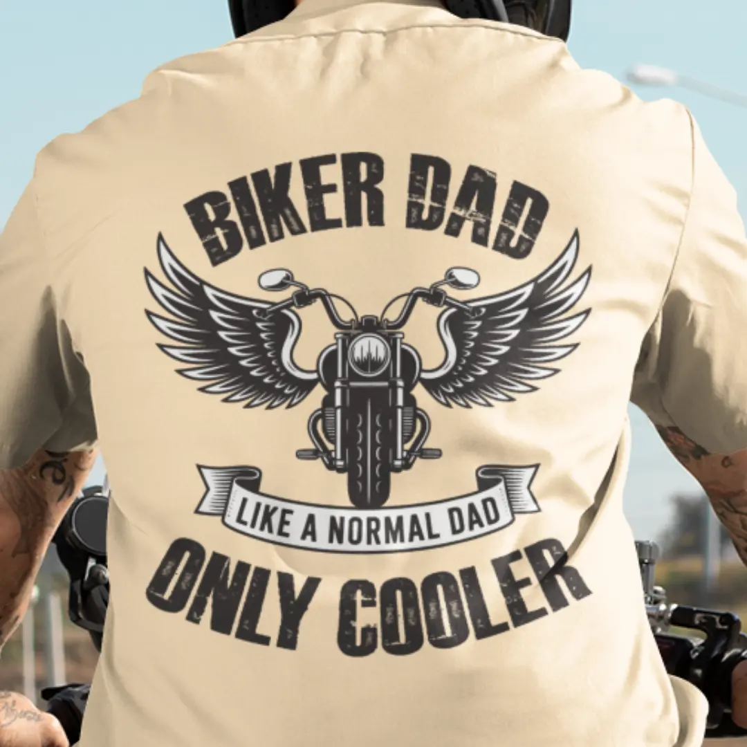 Biker Dad Only Cooler - Image 3