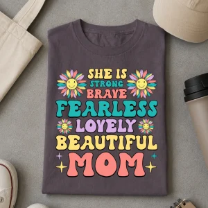 Fearless Lovely Beautiful Mom