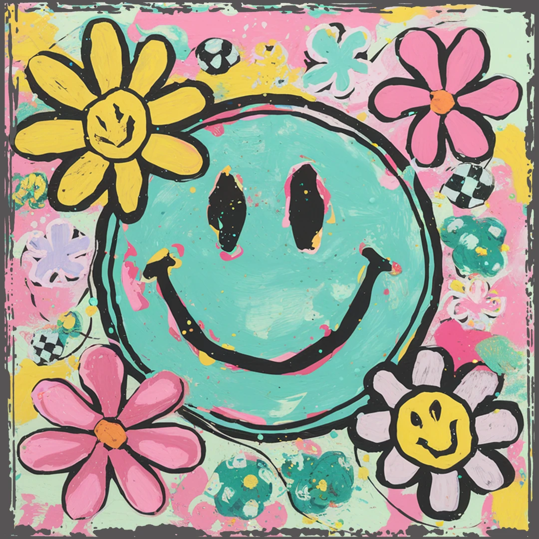Flower Smiley - Image 2
