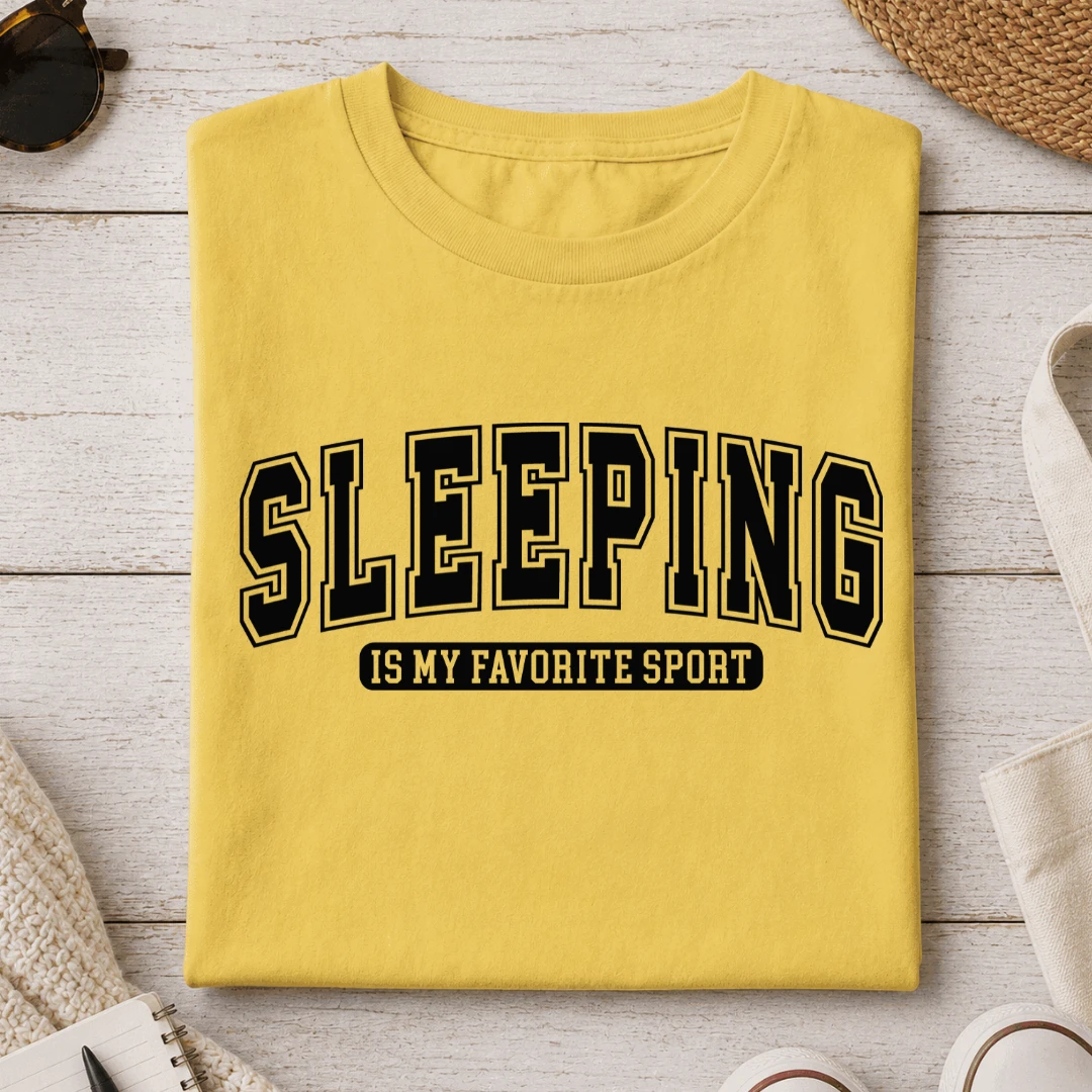 Sleeping Is My Favorite Sport
