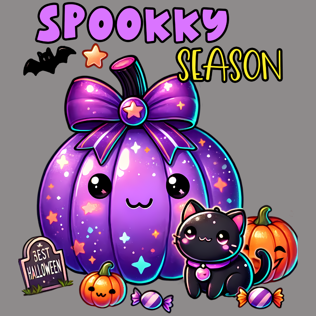 Spookky Season Purple Pumpkin - Image 2