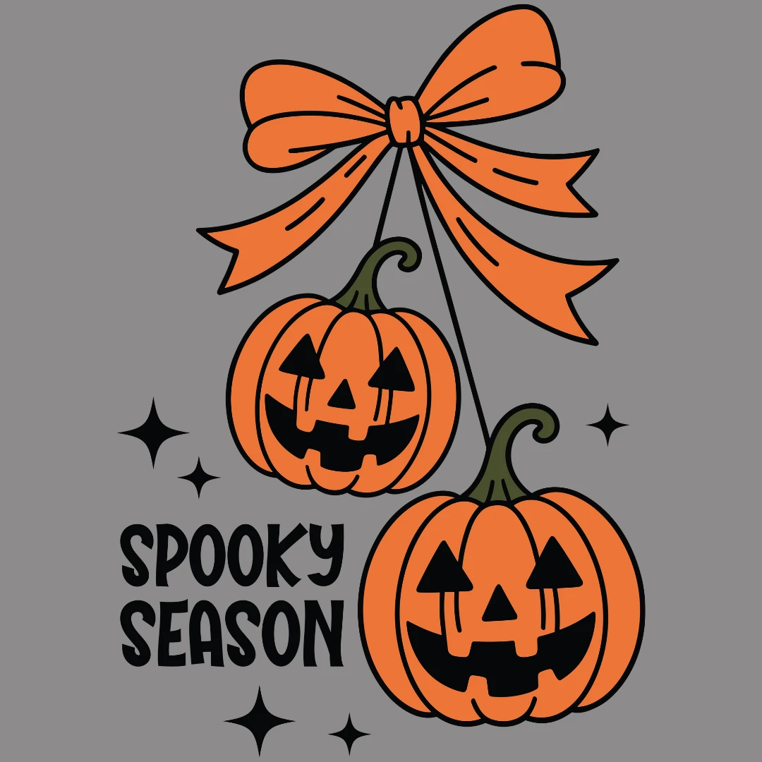 Spooky Season Ribbon and Pumpkins - Image 2